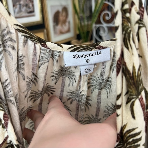 Agua bendita x Target Palm Tree Mini Dress XXL - Picture 3 of 8